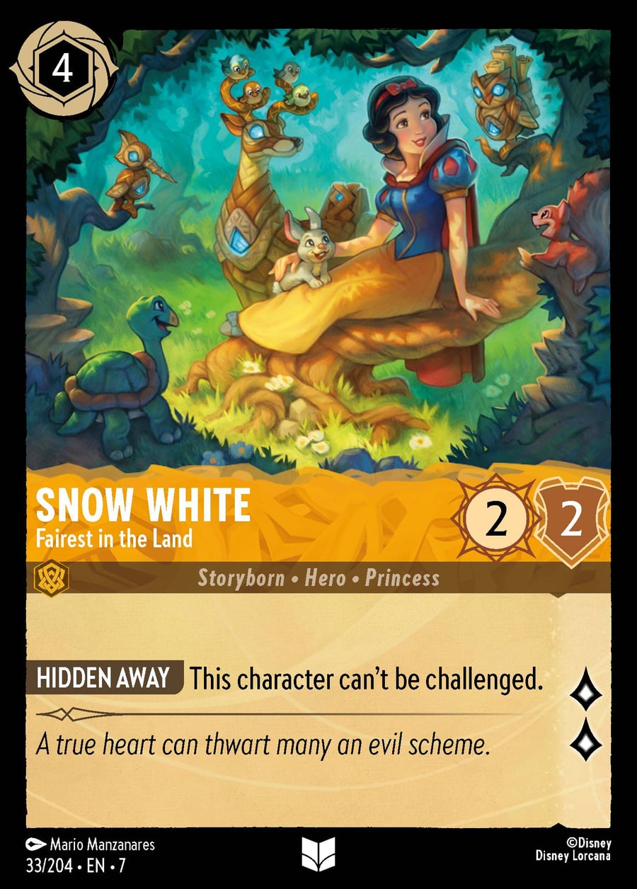 Snow White - Fairest in the Land card art