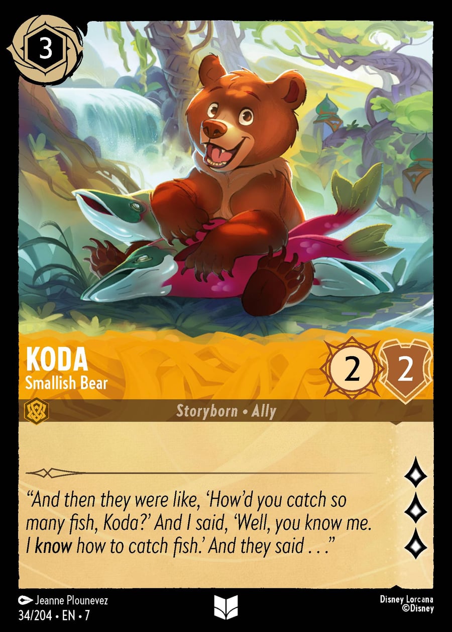 Koda - Smallish Bear card art