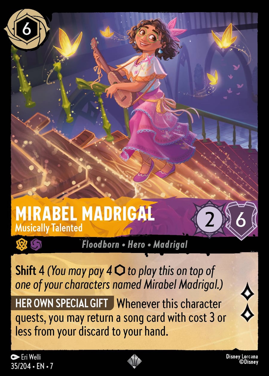 Mirabel Madrigal - Musically Talented card art