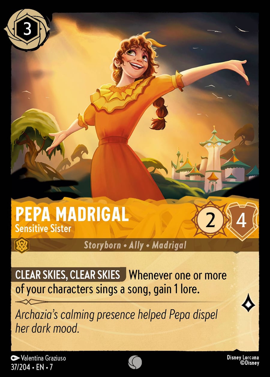 Pepa Madrigal - Sensitive Sister card art