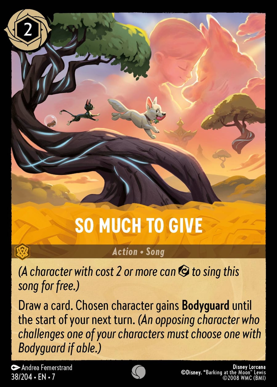 So Much to Give card art