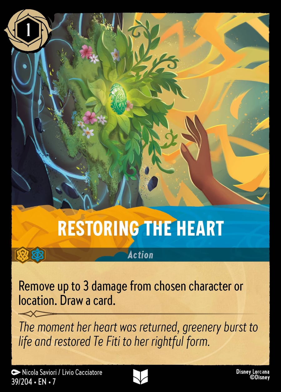 Restoring the Heart card art