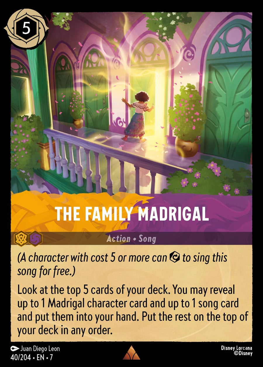 The Family Madrigal card art