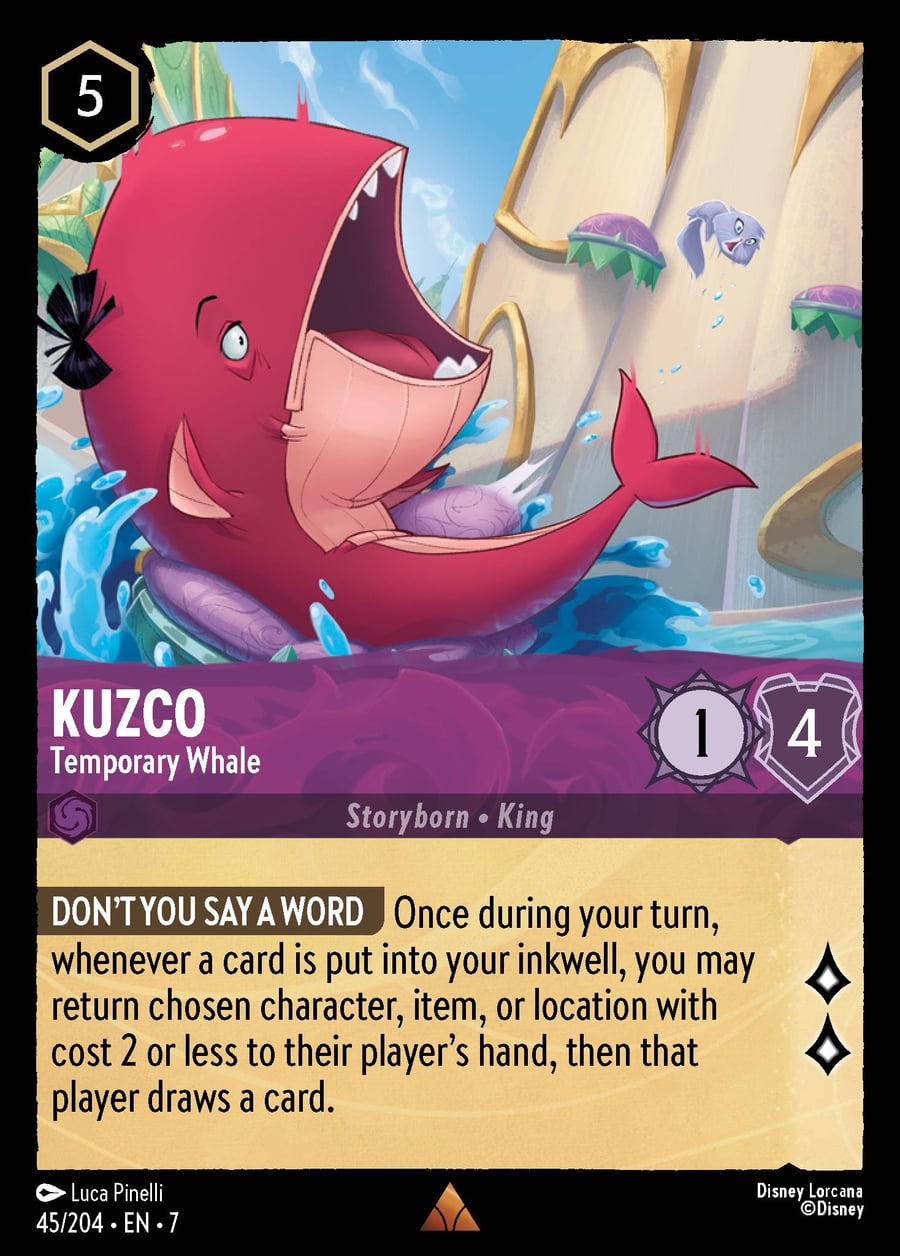 Kuzco - Temporary Whale card art