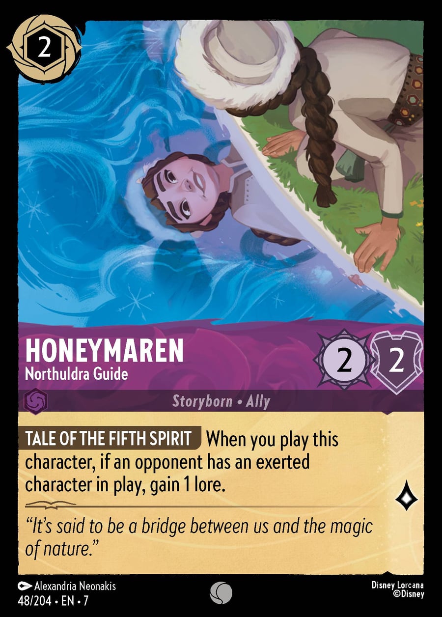 Honeymaren - Northuldra Guide card art