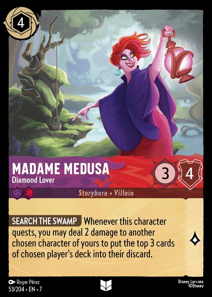 Madame Medusa - Diamond Lover card art
