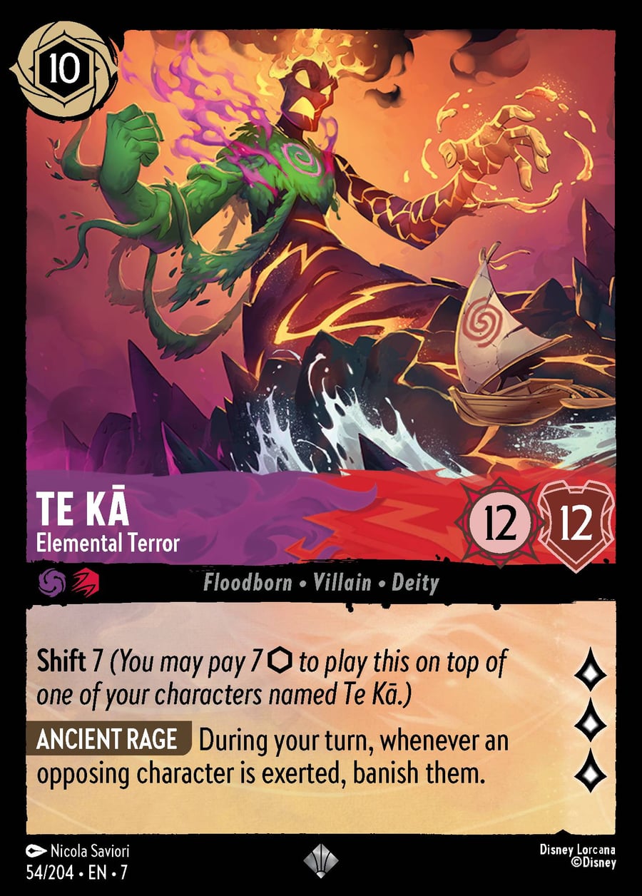 Te Kā - Elemental Terror card art