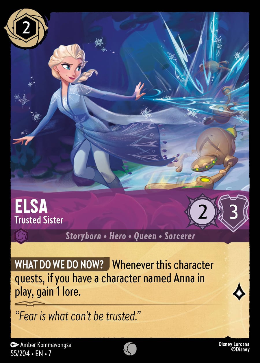 Elsa - Trusted Sister card art