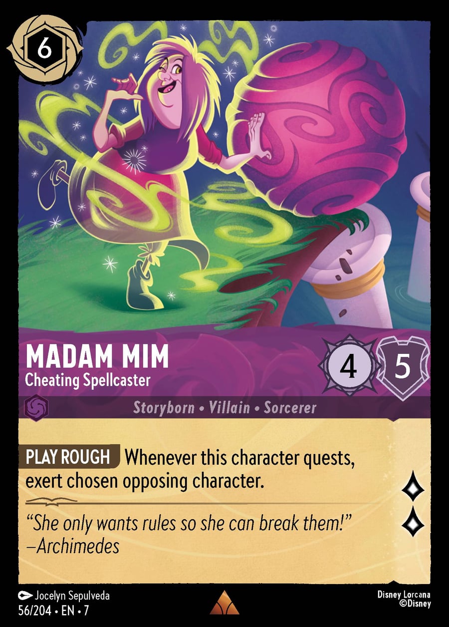 Madam Mim - Cheating Spellcaster card art