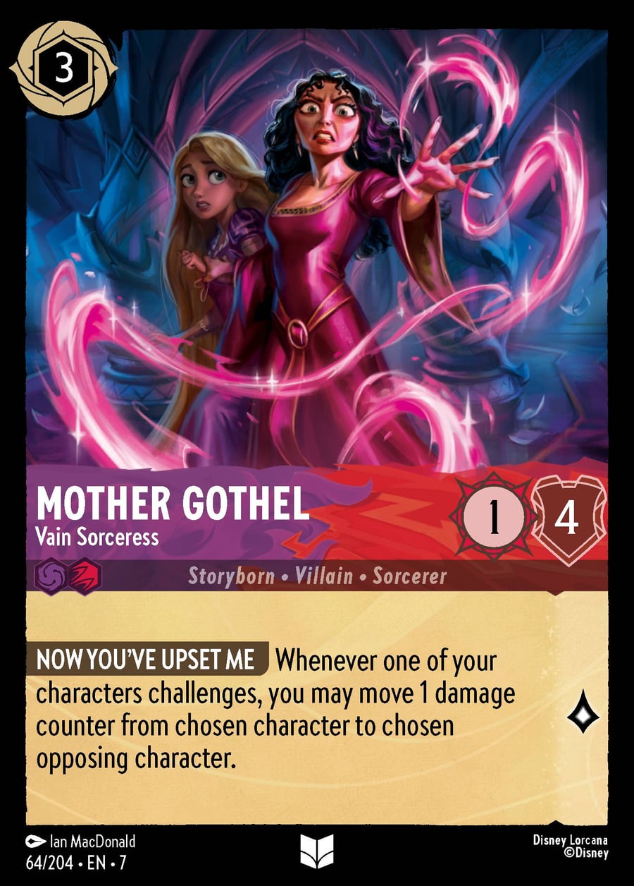 Mother Gothel - Vain Sorceress card art