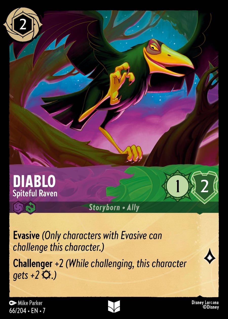 Diablo - Spiteful Raven card art