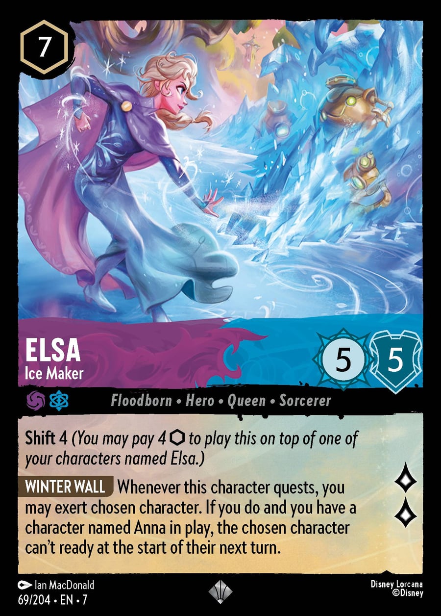 Elsa - Ice Maker card art