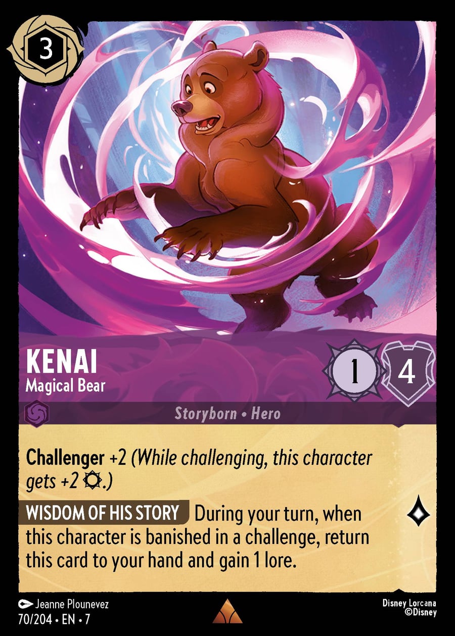 Kenai - Magical Bear card art
