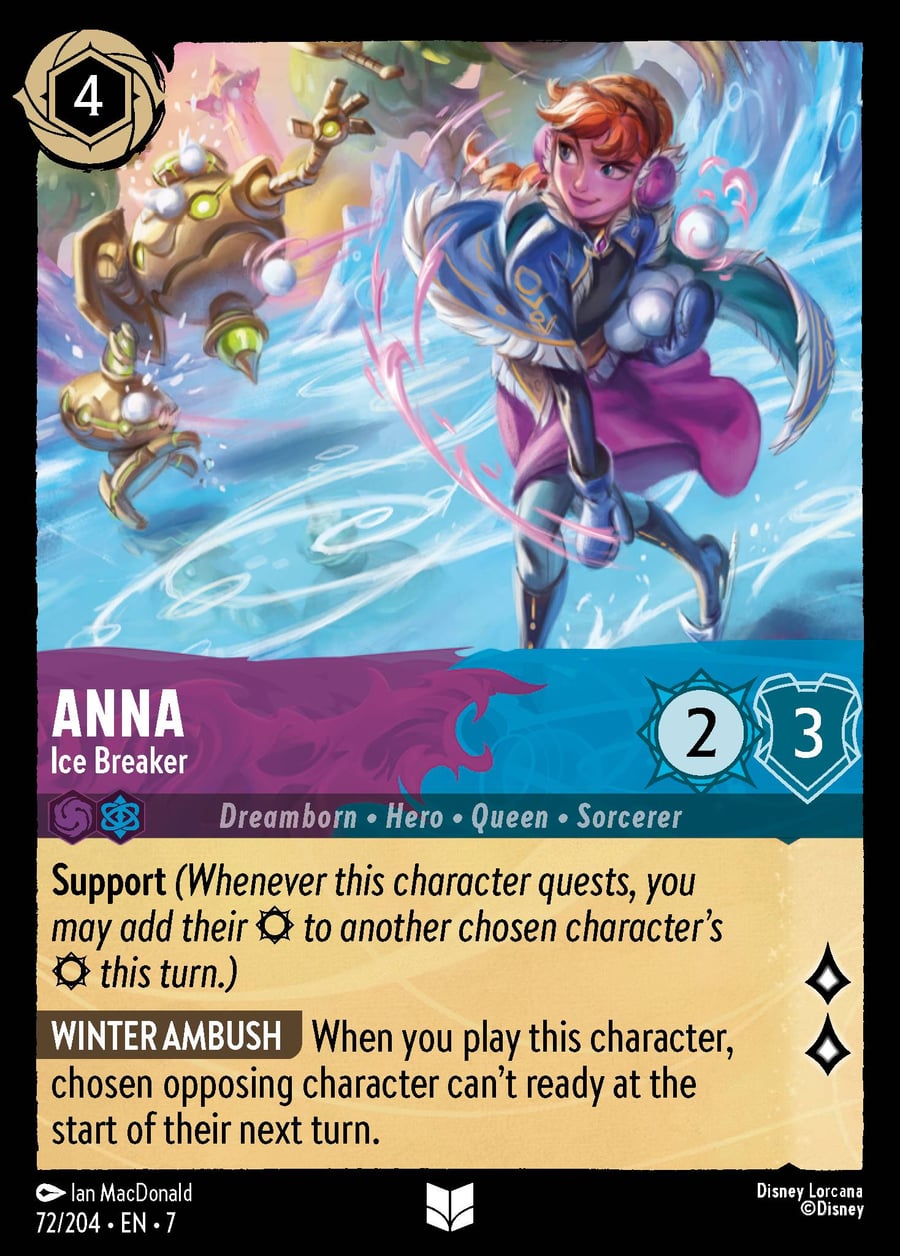Anna - Ice Breaker card art