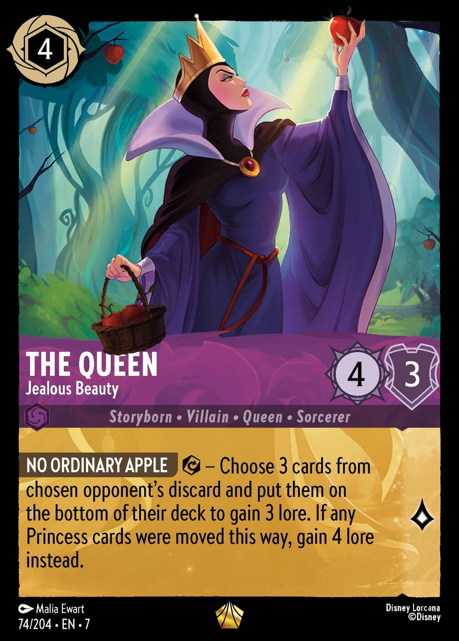 The Queen - Jealous Beauty card art
