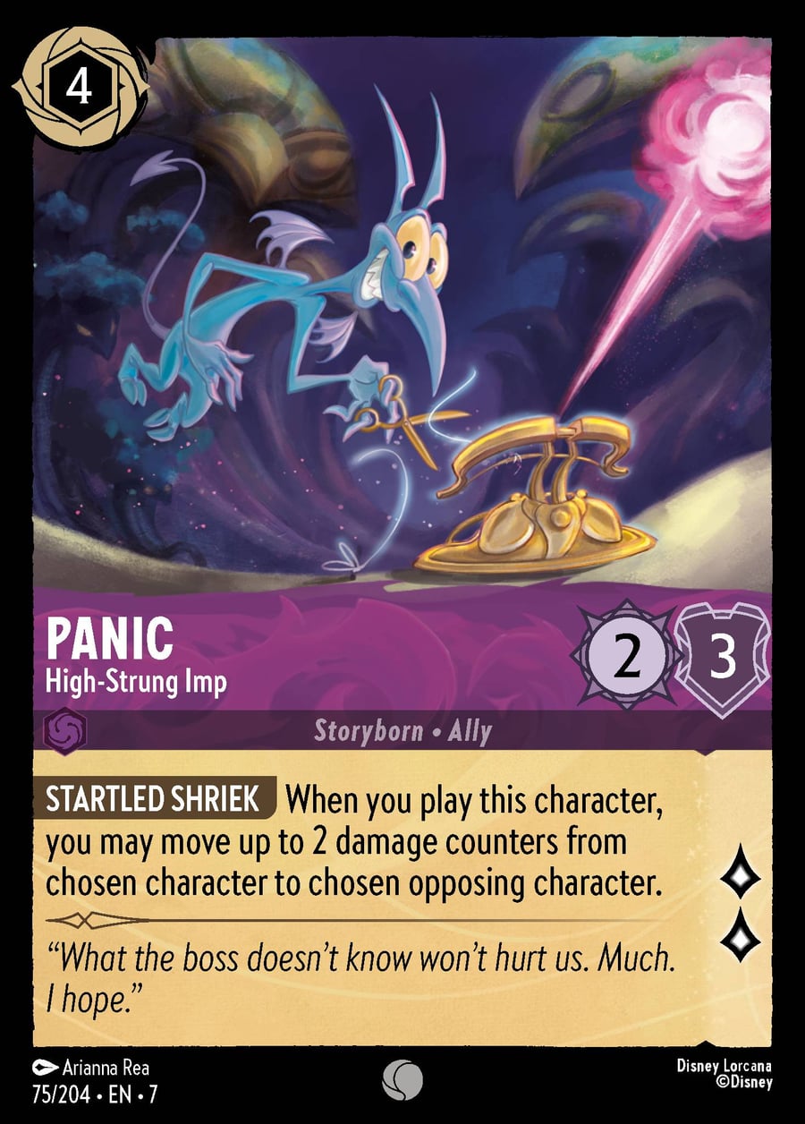 Panic - High-Strung Imp card art
