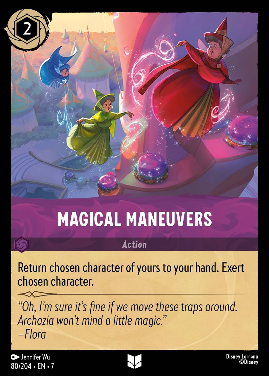 Magical Maneuvers card art