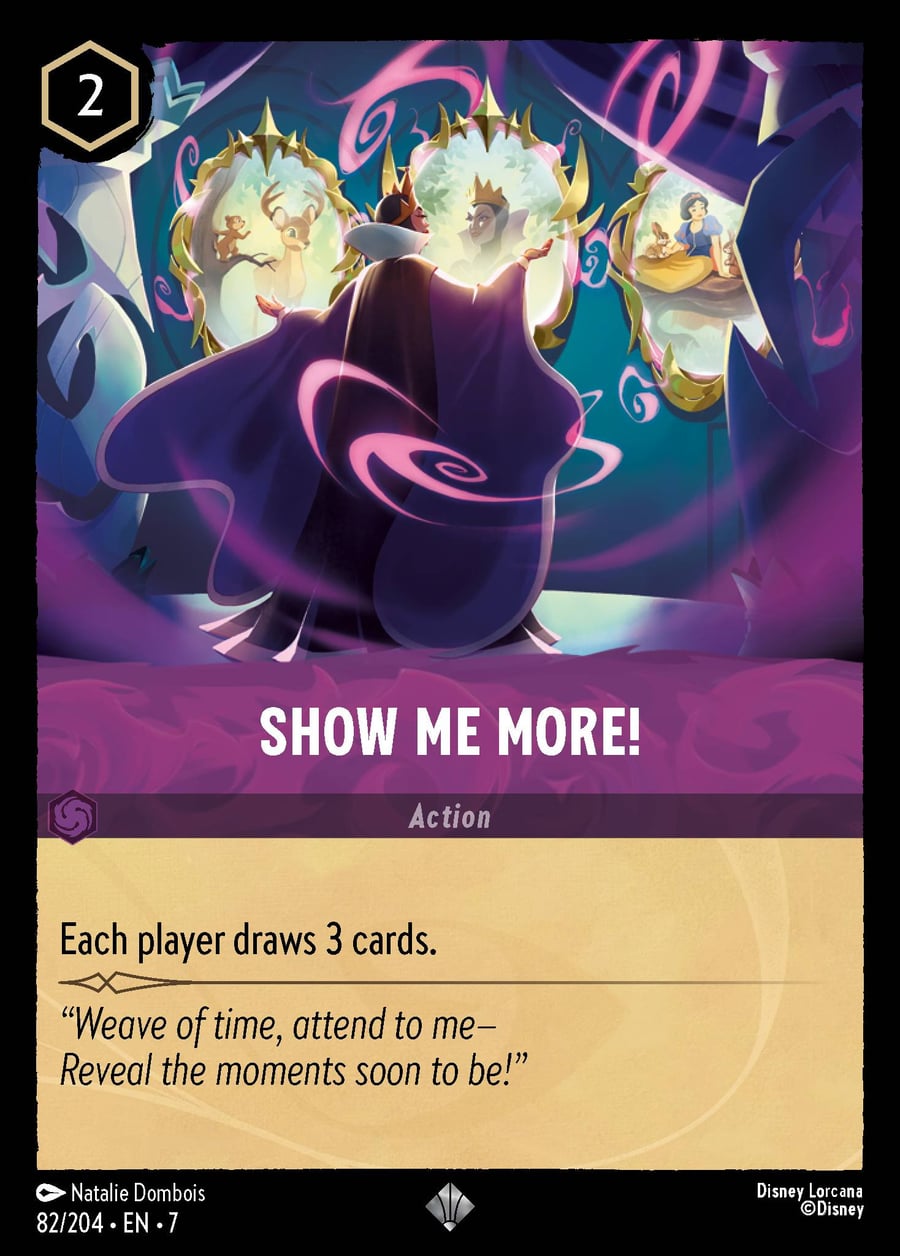 Show Me More! card art