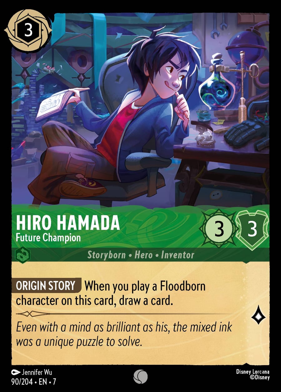 Hiro Hamada - Future Champion card art
