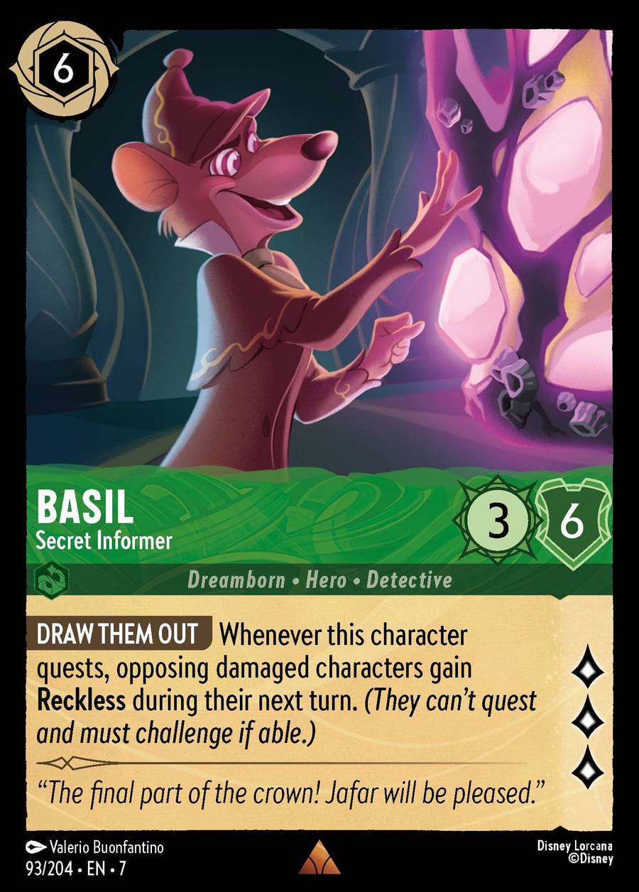 Basil - Secret Informer card art
