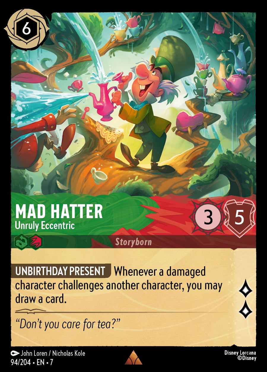 Mad Hatter - Unruly Eccentric card art