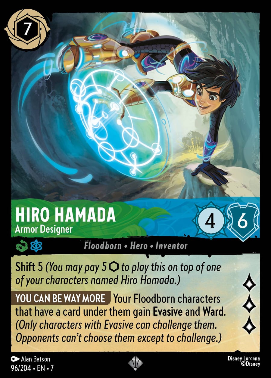 Hiro Hamada - Armor Designer card art