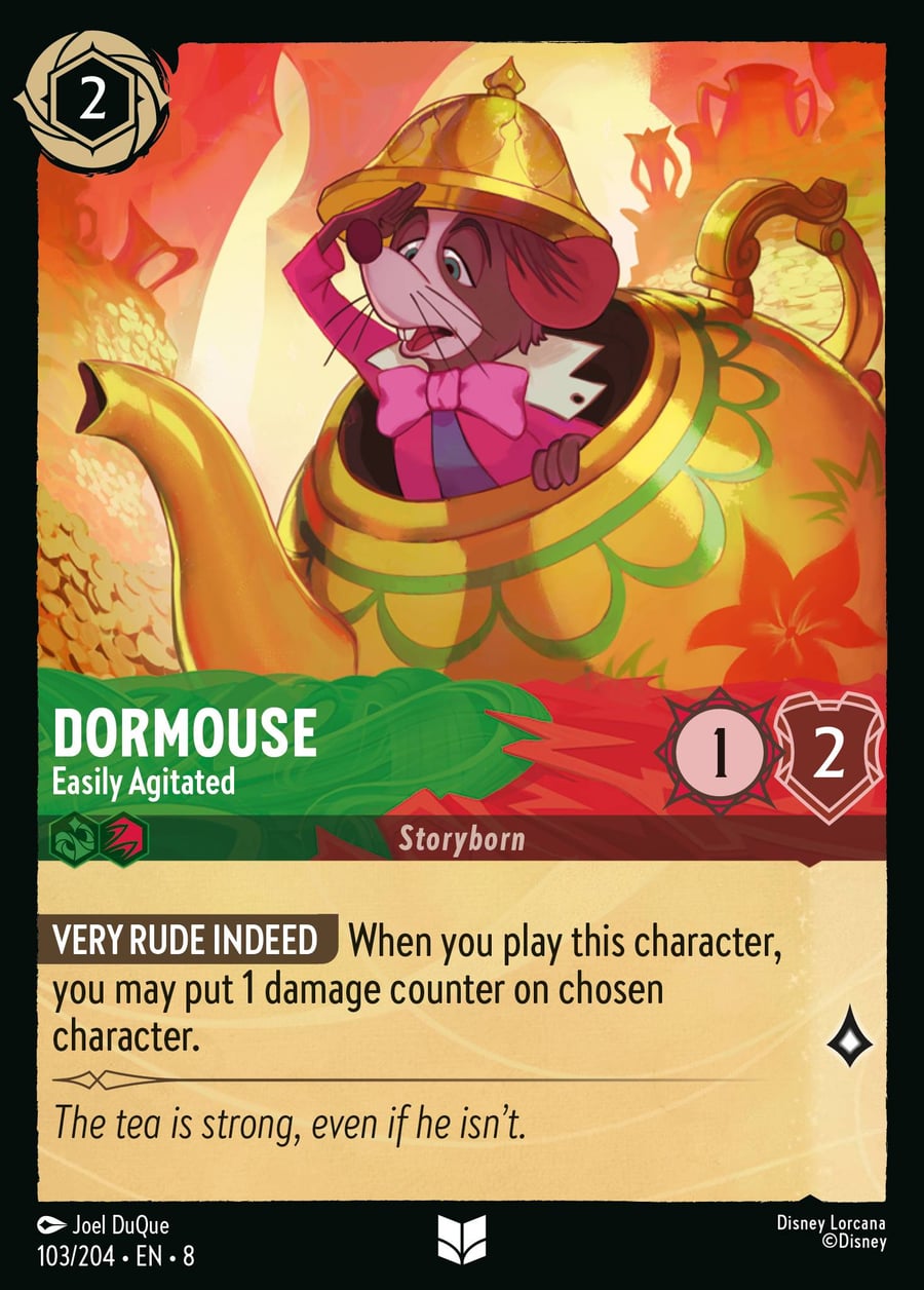 Dormouse - Easily Agitated card art