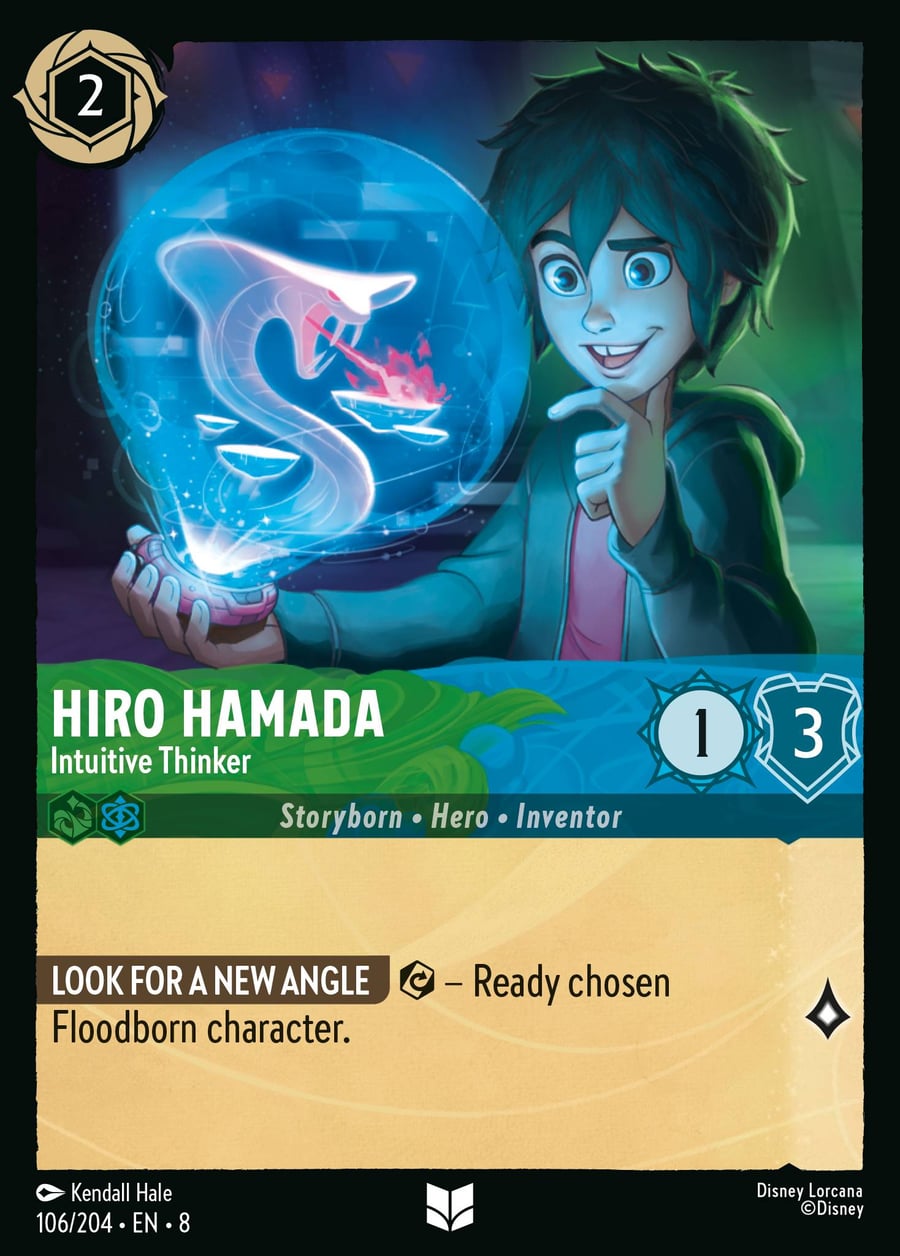 Hiro Hamada - Intuitive Thinker card art