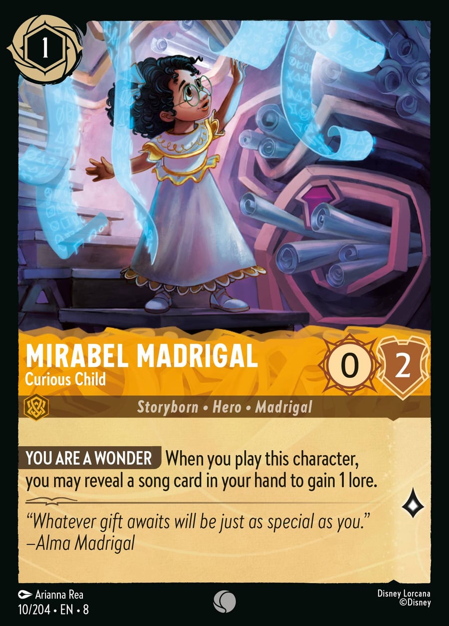 Mirabel Madrigal - Curious Child card art
