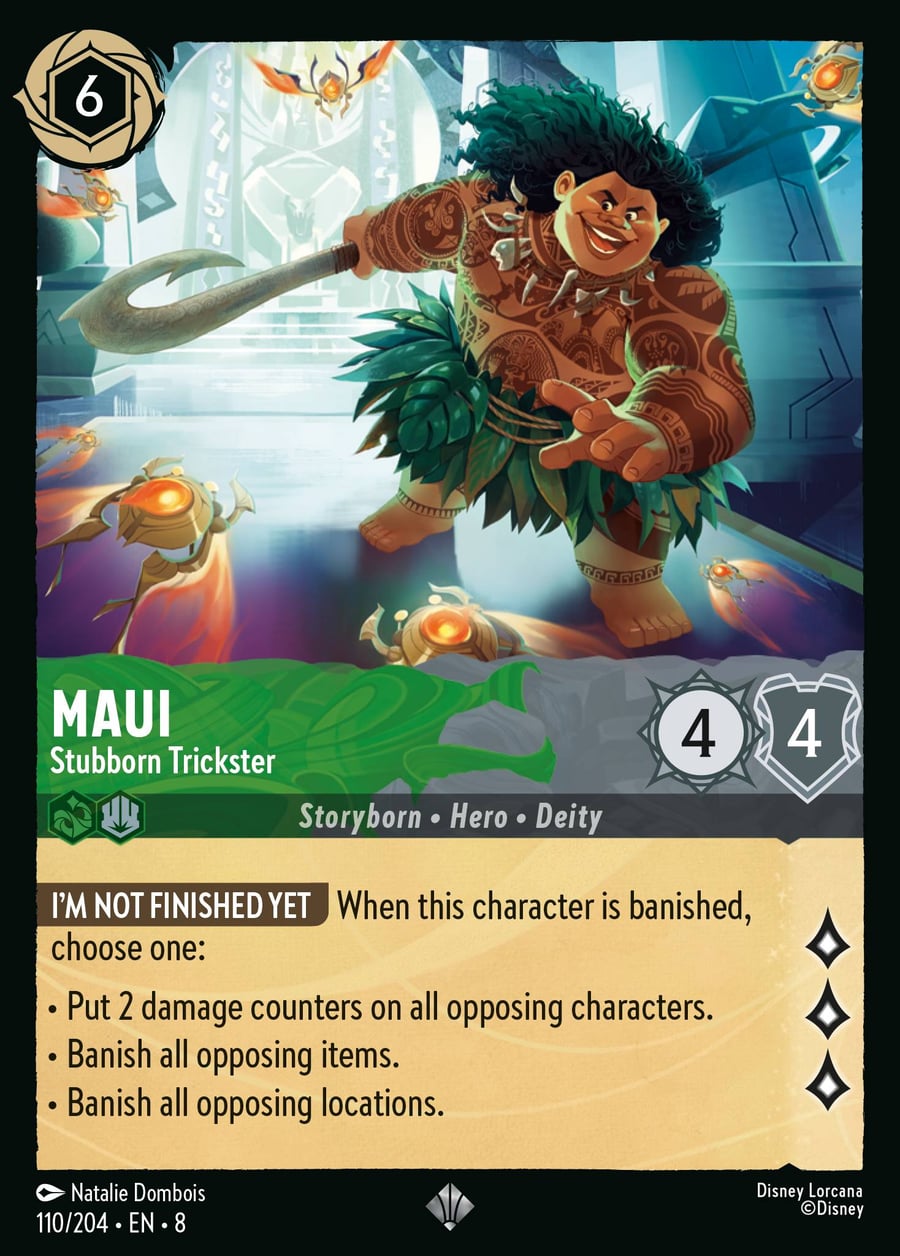 Maui - Stubborn Trickster card art