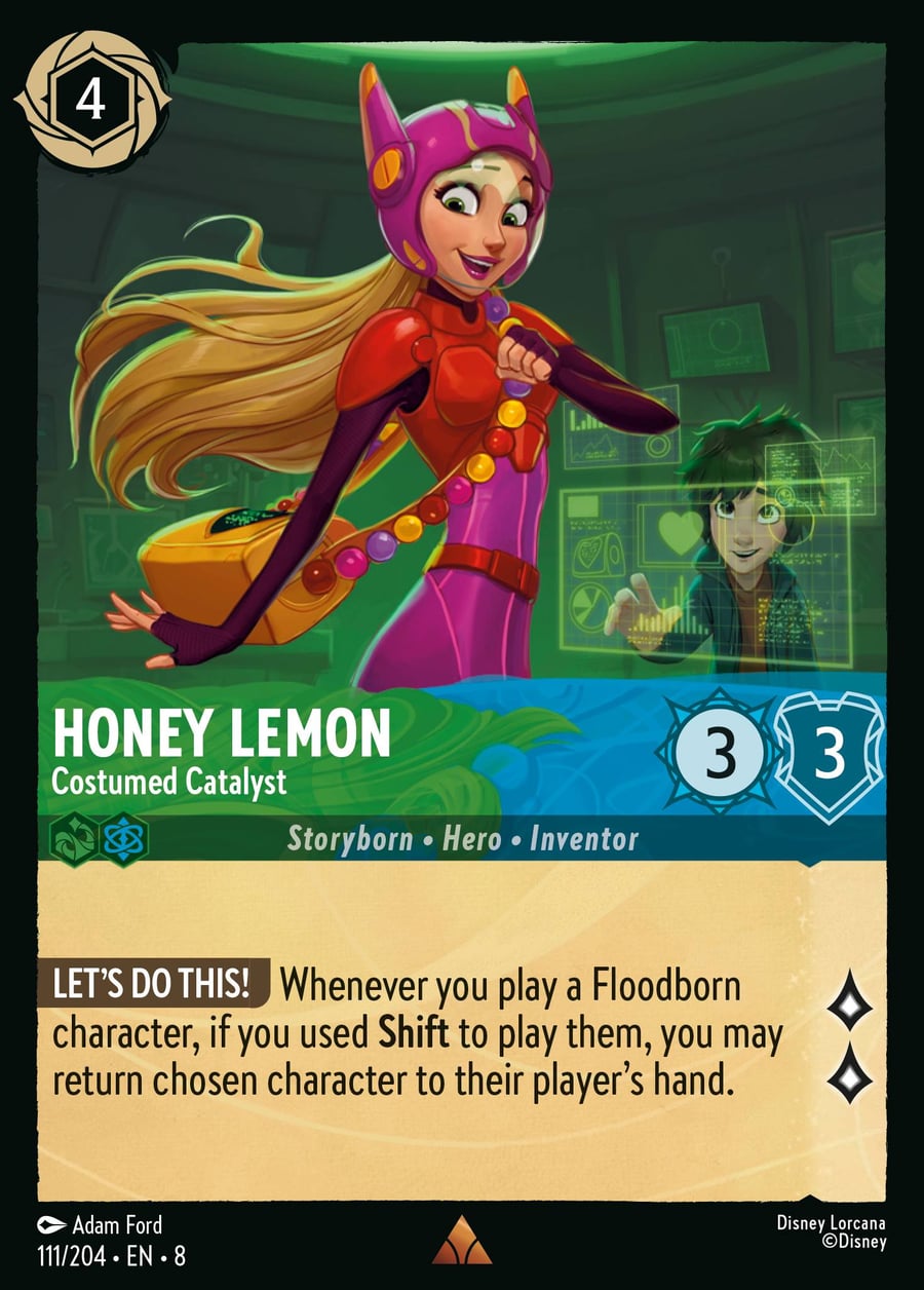 Honey Lemon - Costumed Catalyst card art