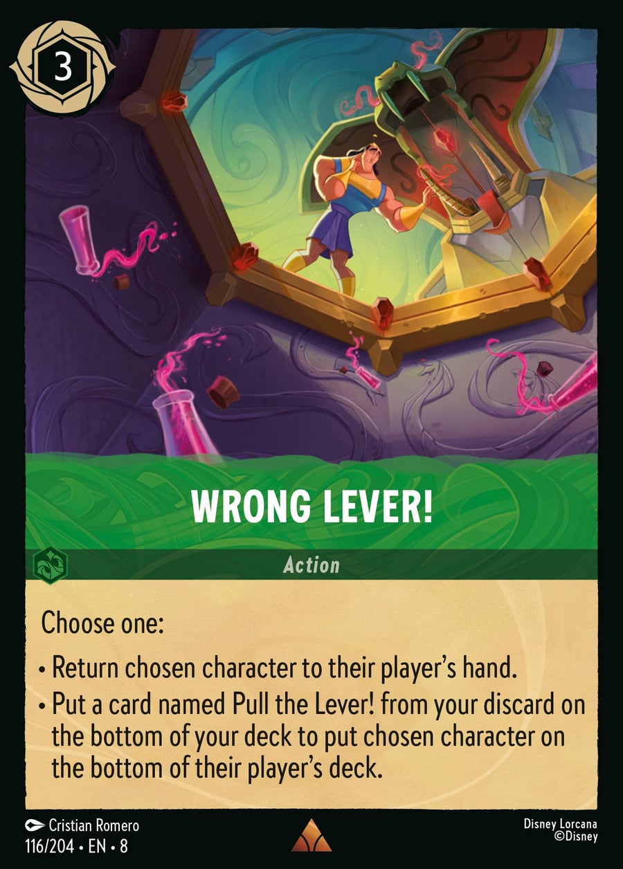 Wrong Lever! card art
