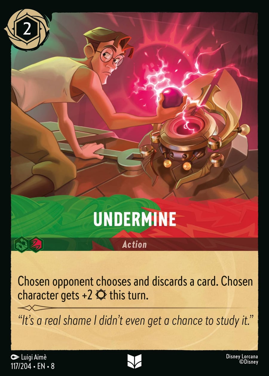 Undermine card art