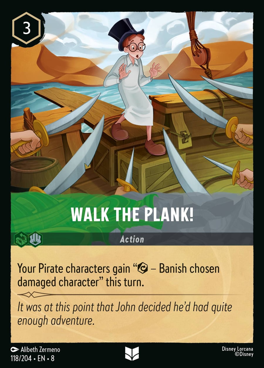 Walk the Plank! card art