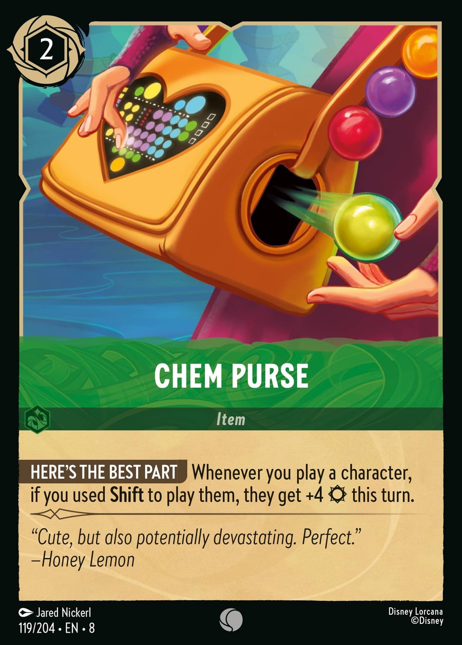 Chem Purse card art