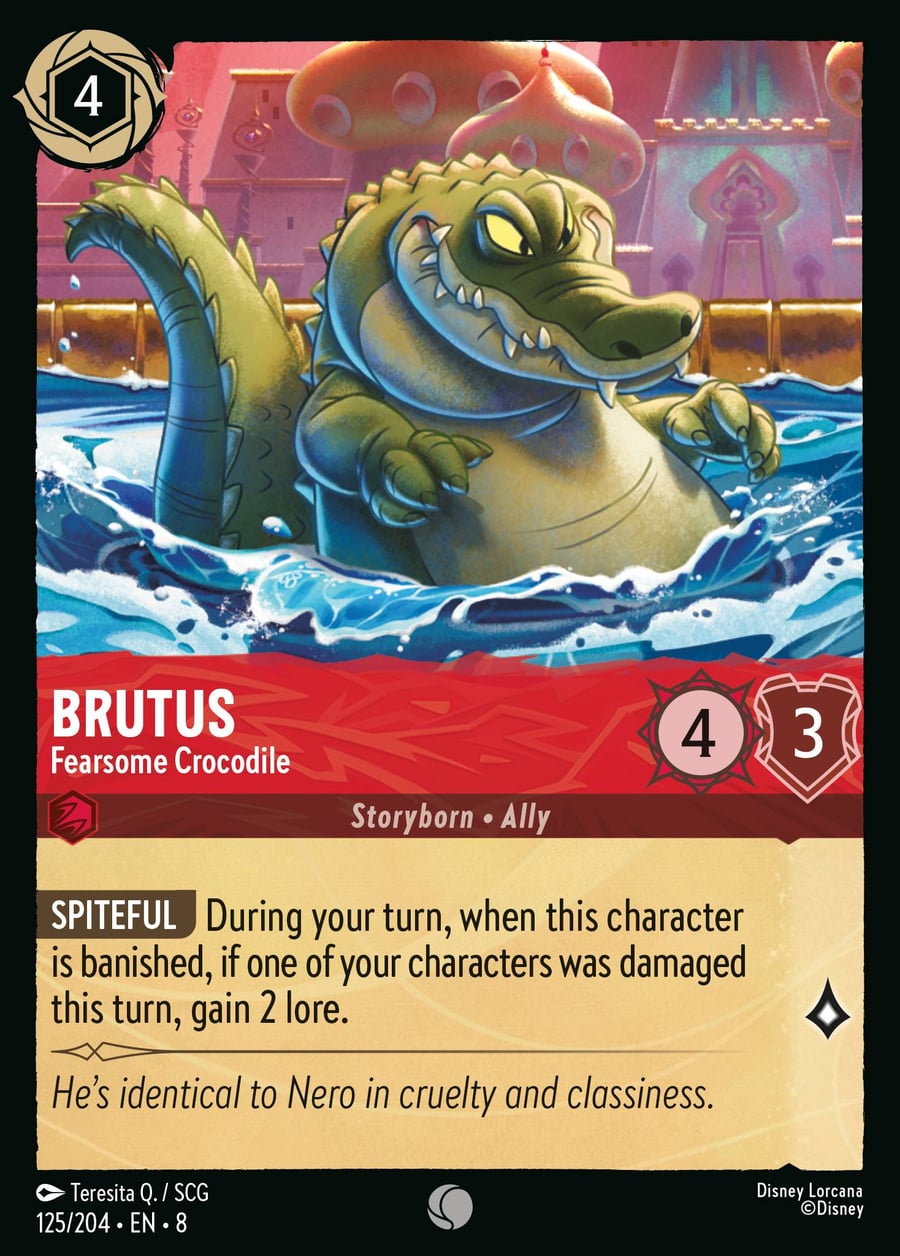 Brutus - Fearsome Crocodile card art