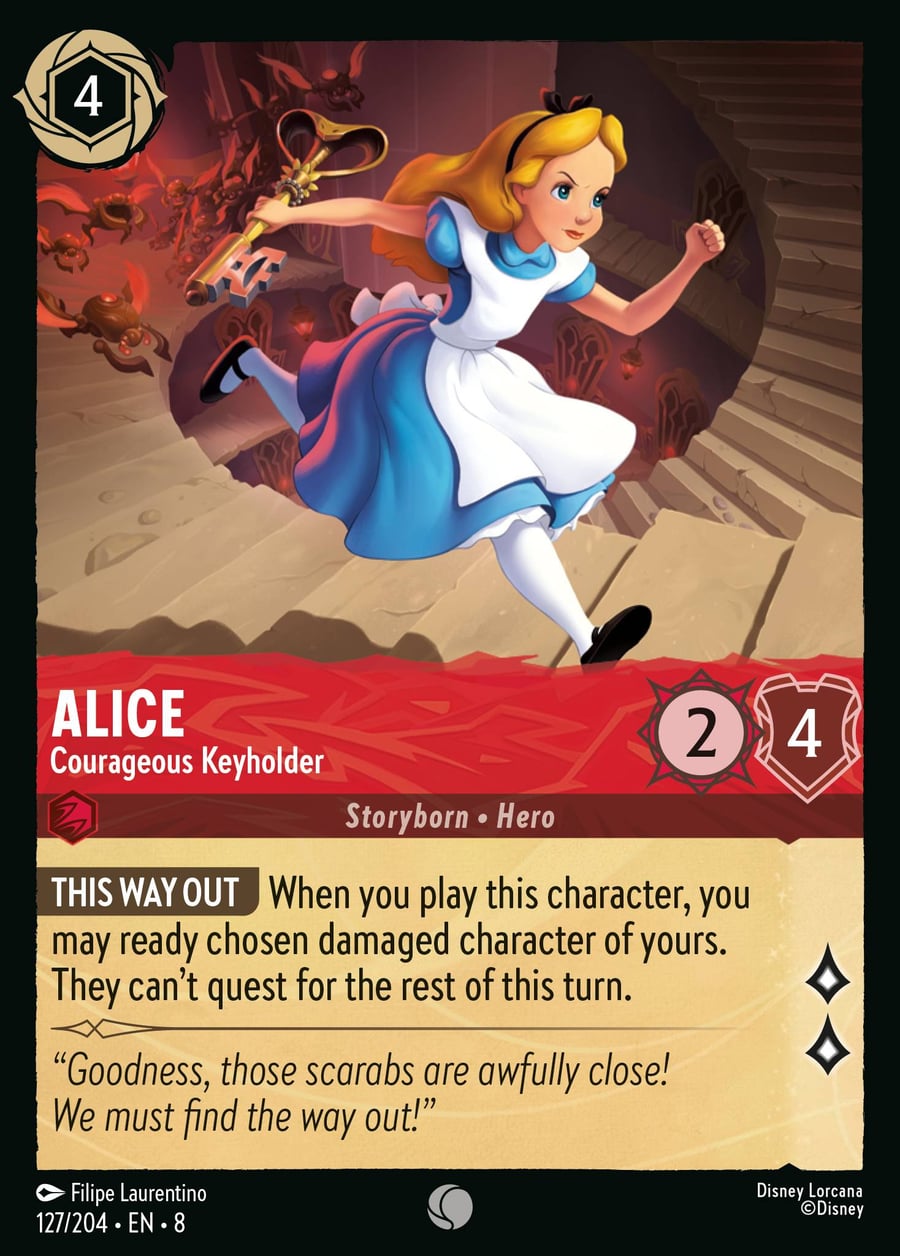 Alice - Courageous Keyholder card art
