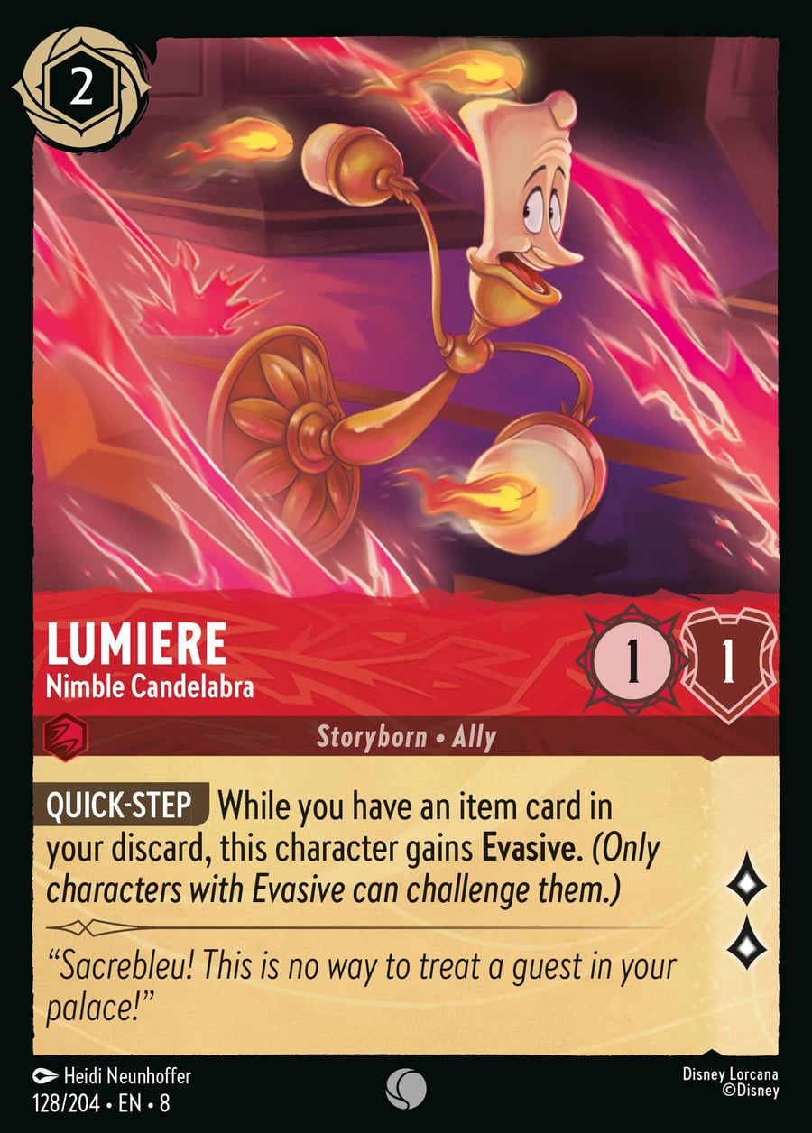 Lumiere - Nimble Candelabra card art