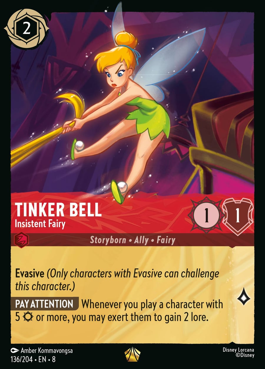Tinker Bell - Insistent Fairy card art