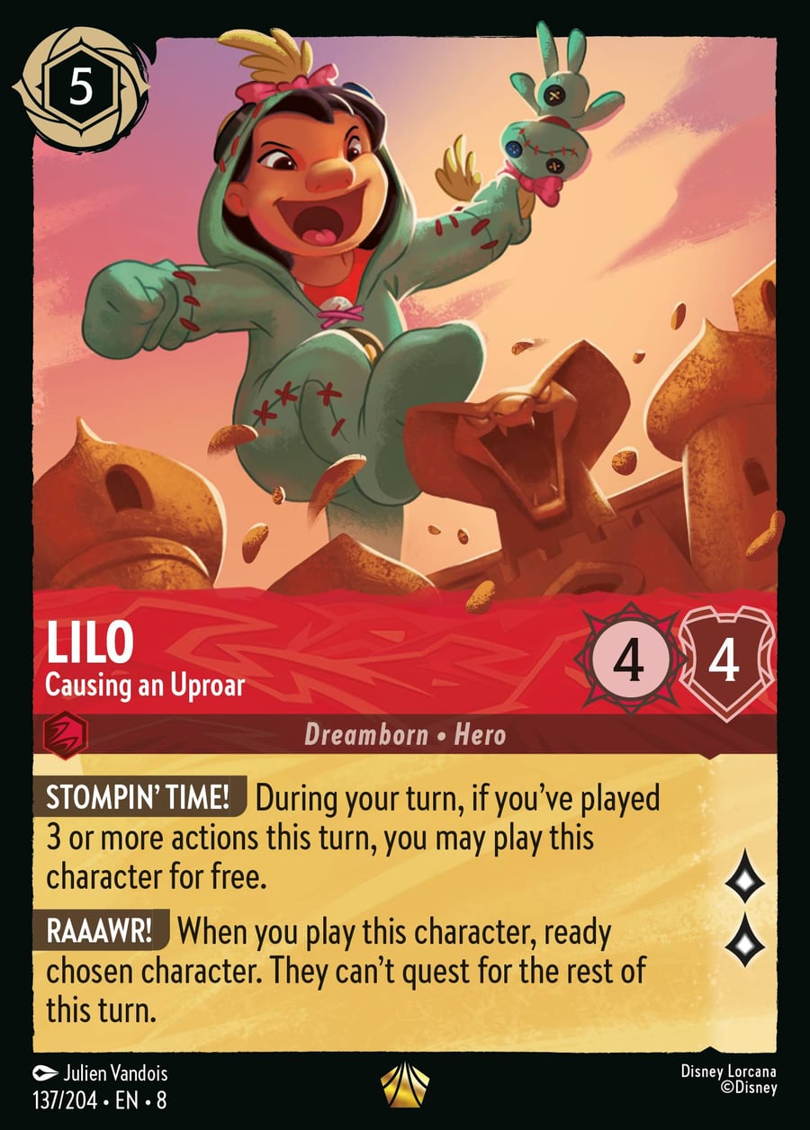Lilo - Causing an Uproar card art