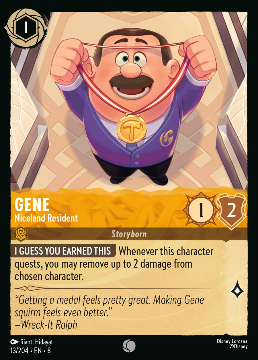 Gene - Niceland Resident card art