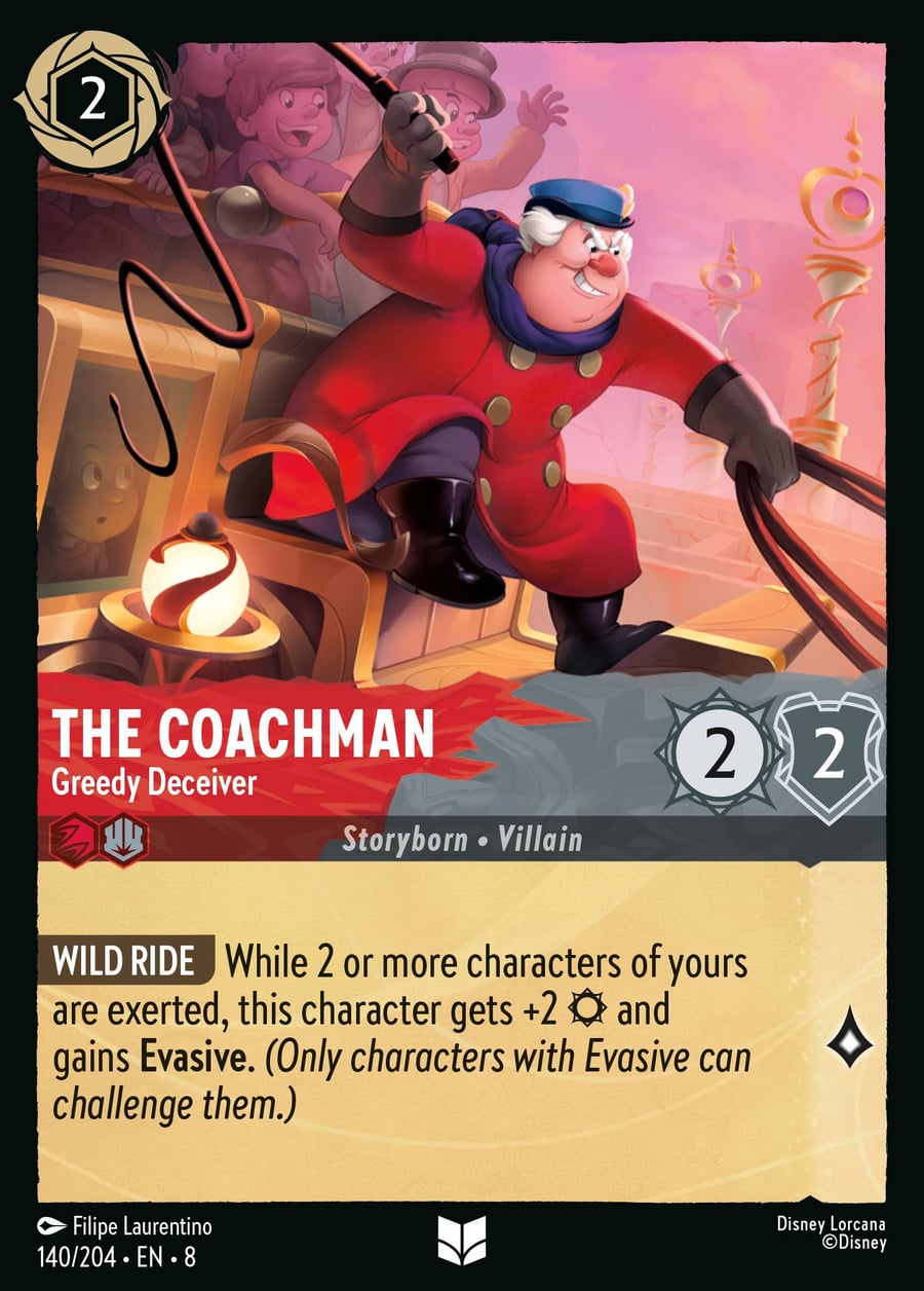 The Coachman - Greedy Deceiver card art