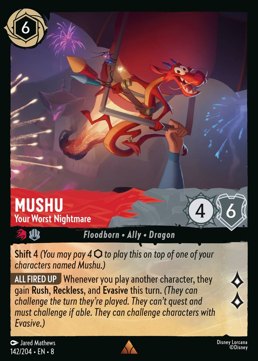 Mushu - Your Worst Nightmare card art