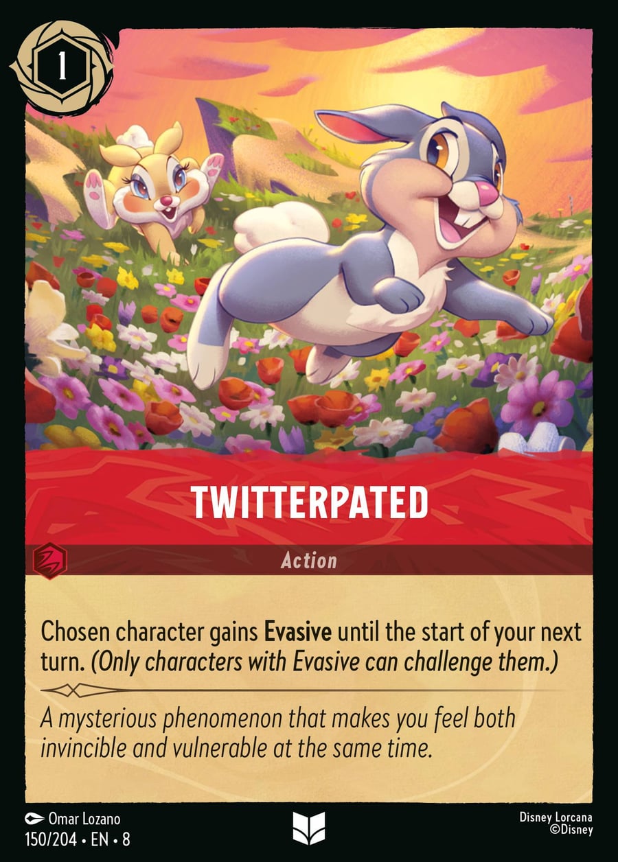 Twitterpated card art