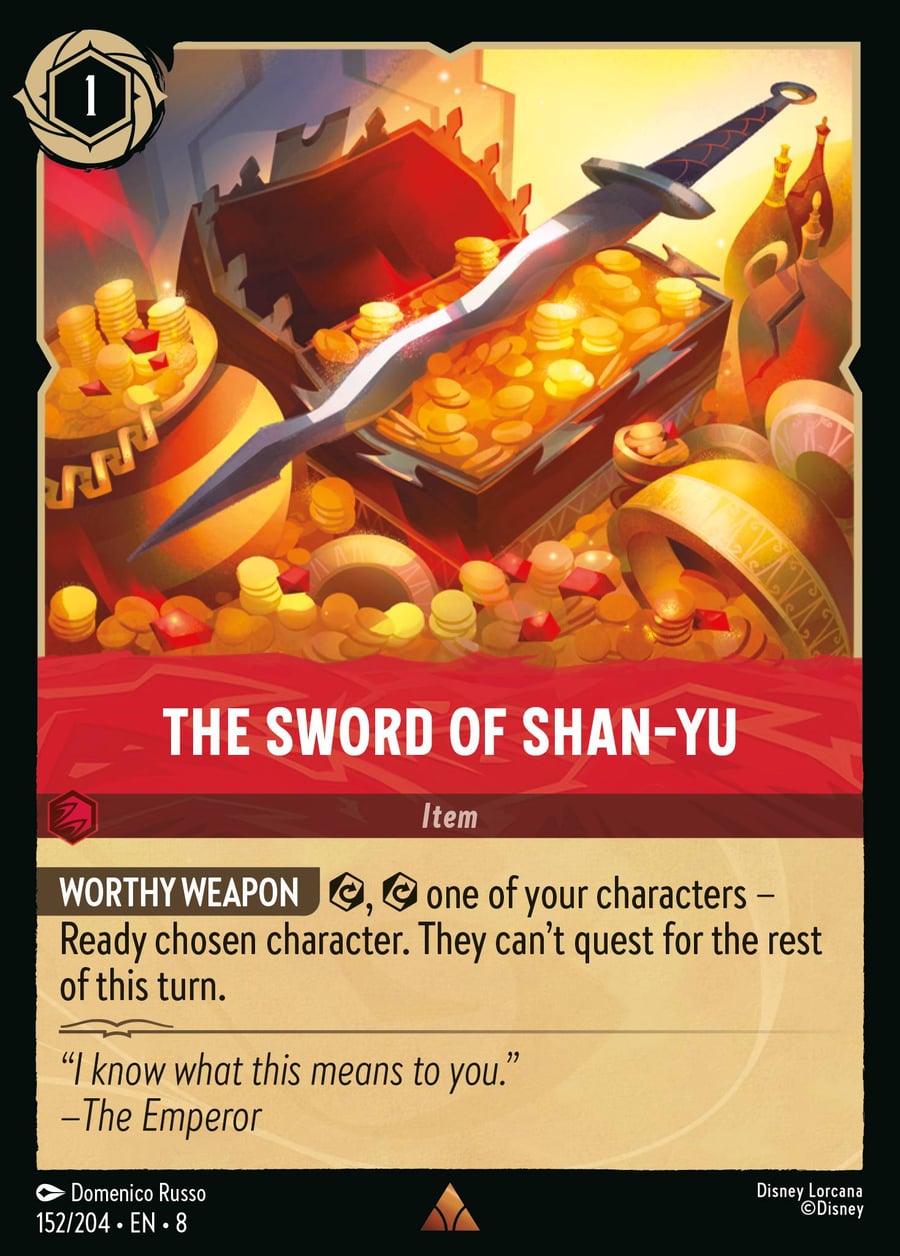 The Sword of Shan-Yu card art
