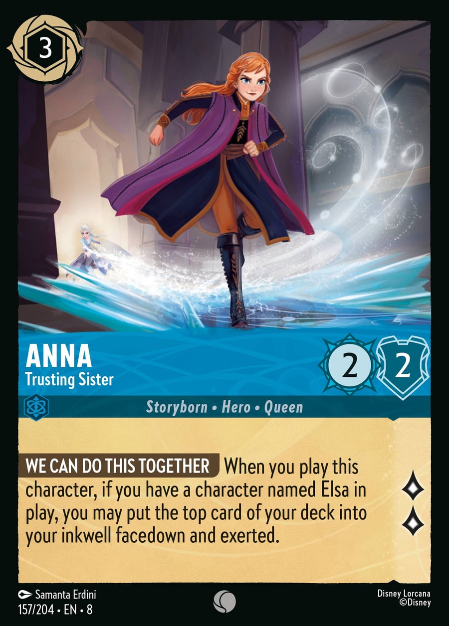 Anna - Trusting Sister card art
