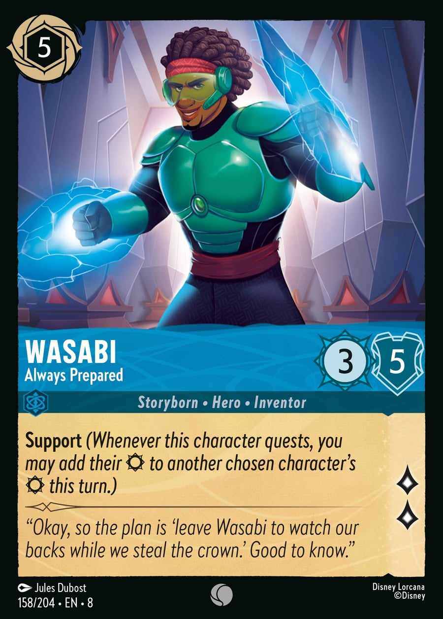 Wasabi - Always Prepared card art