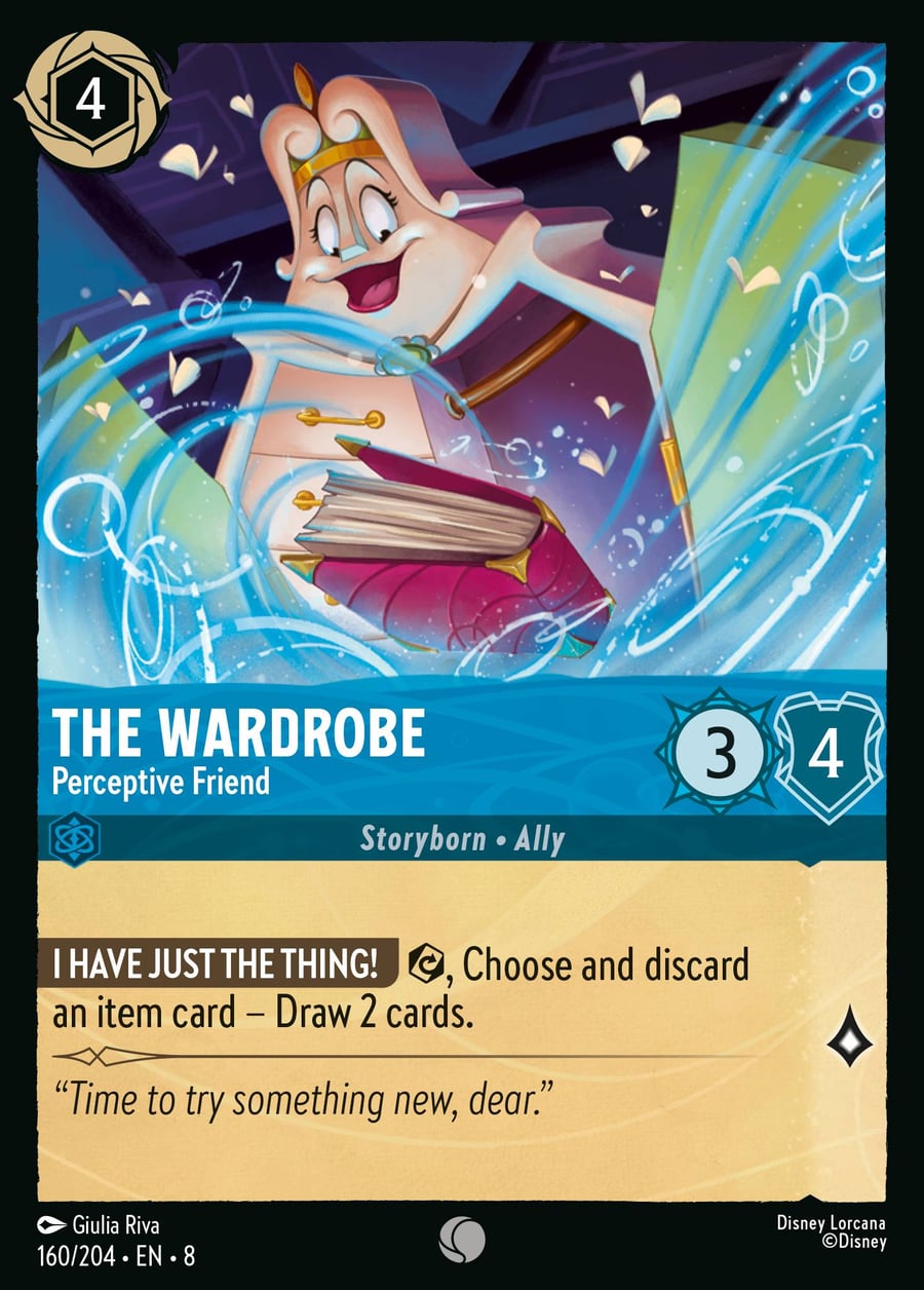 The Wardrobe - Perceptive Friend card art