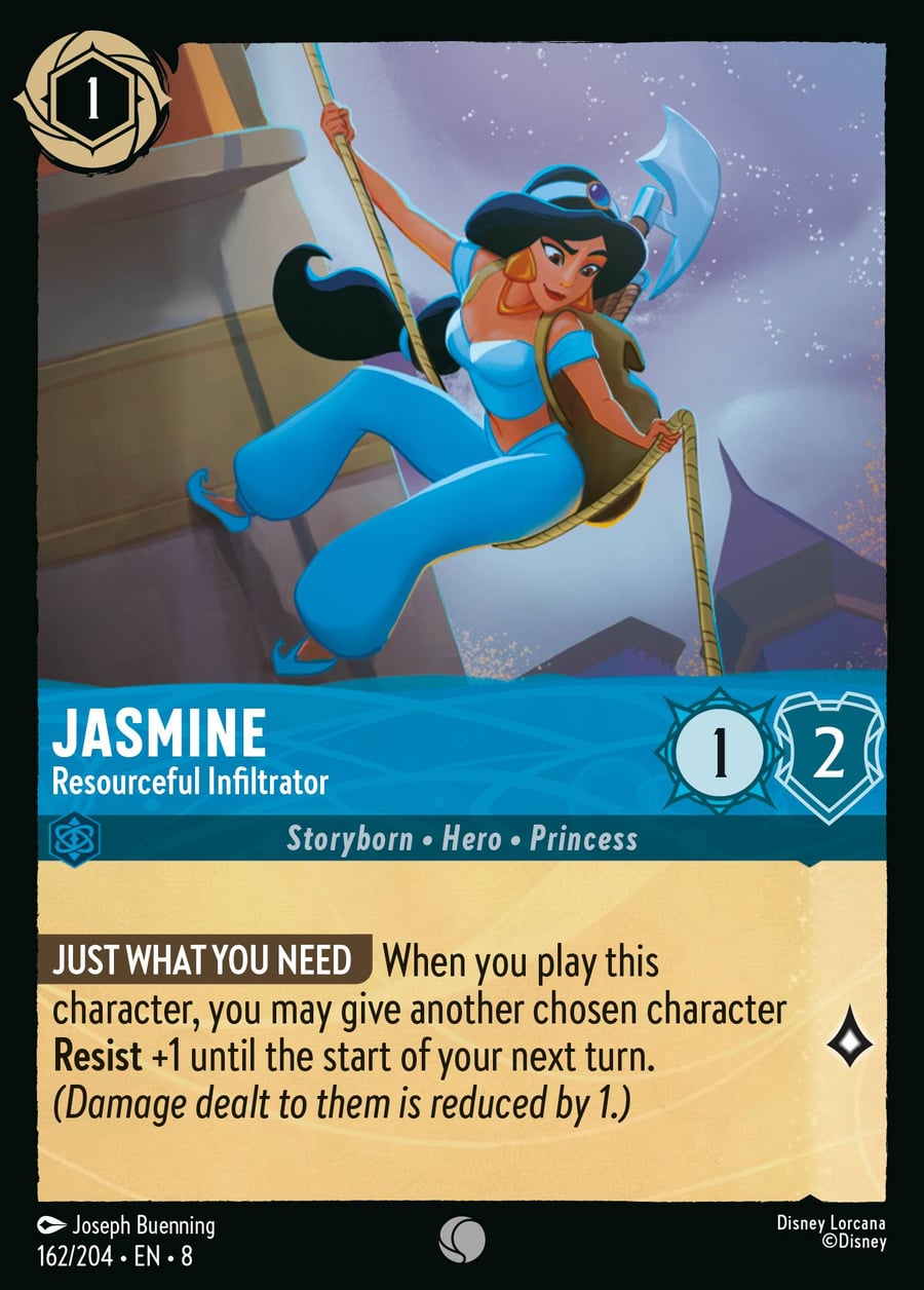 Jasmine - Resourceful Infiltrator card art