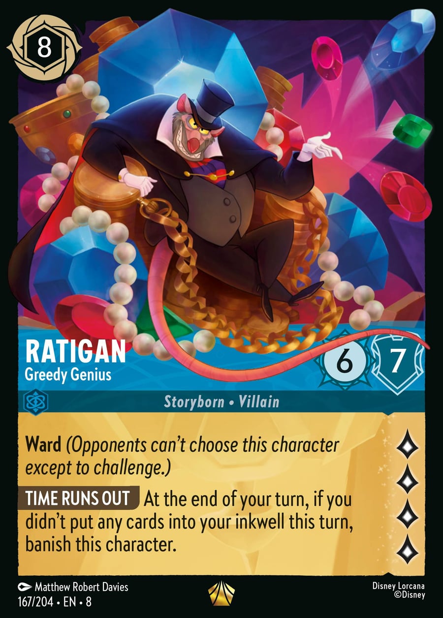 Ratigan - Greedy Genius card art